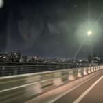 夜空にスマイルが現れます⭐️